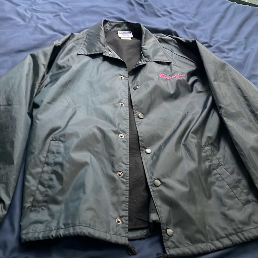 A unisex champion wind breaker
